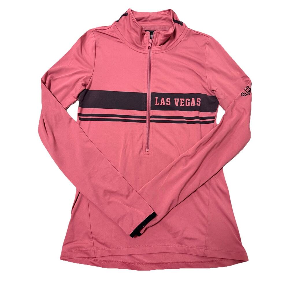 Victoria’s Secret PINK Ultimate Pullover XS Las Vegas 1/2 Zip Athletic Top